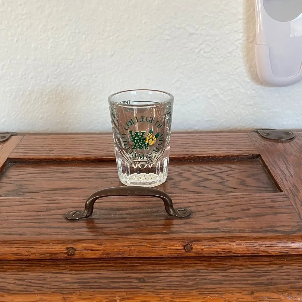Vintage College of William & Mary Shot Glass